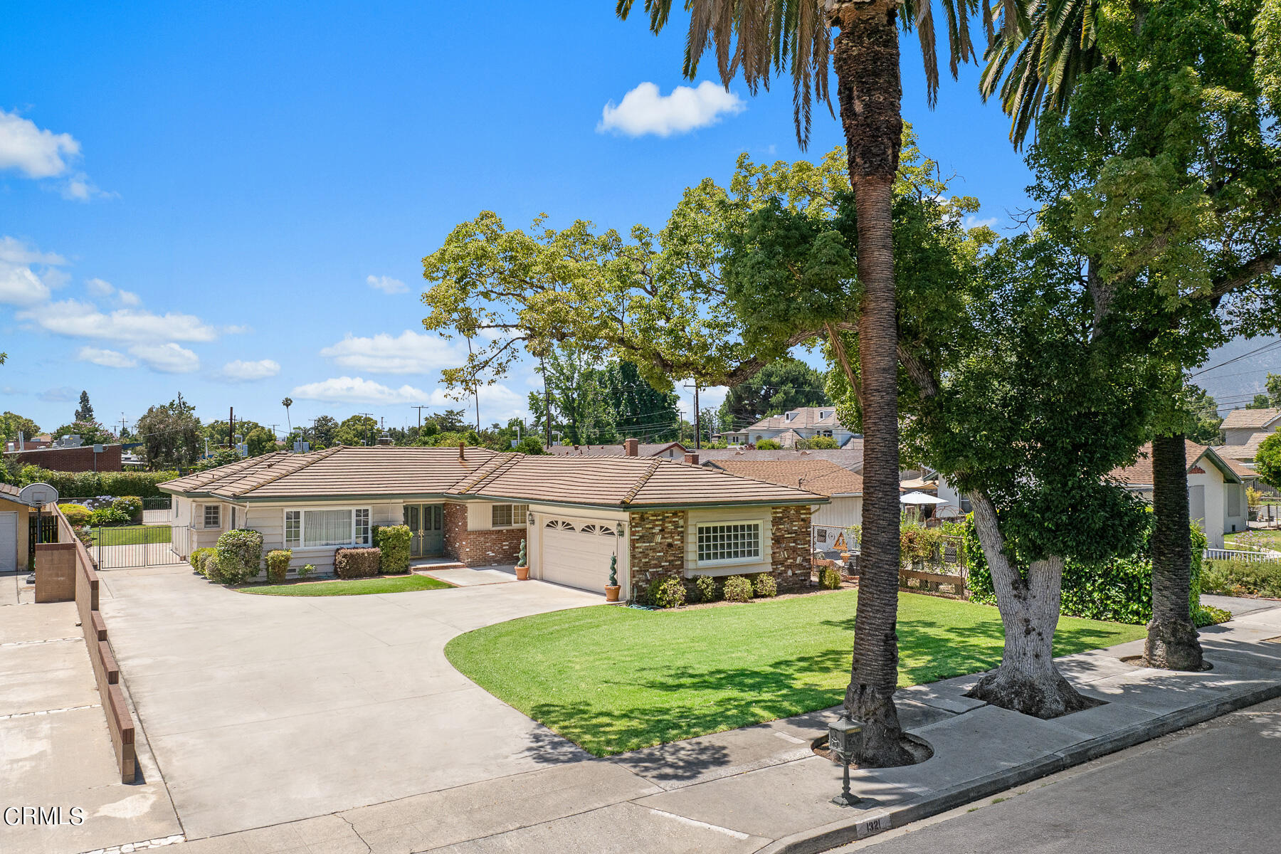1321 South Eighth Avenue Arcadia, CA 91006 - Photo 38 of 47 a front view of a house with a garden