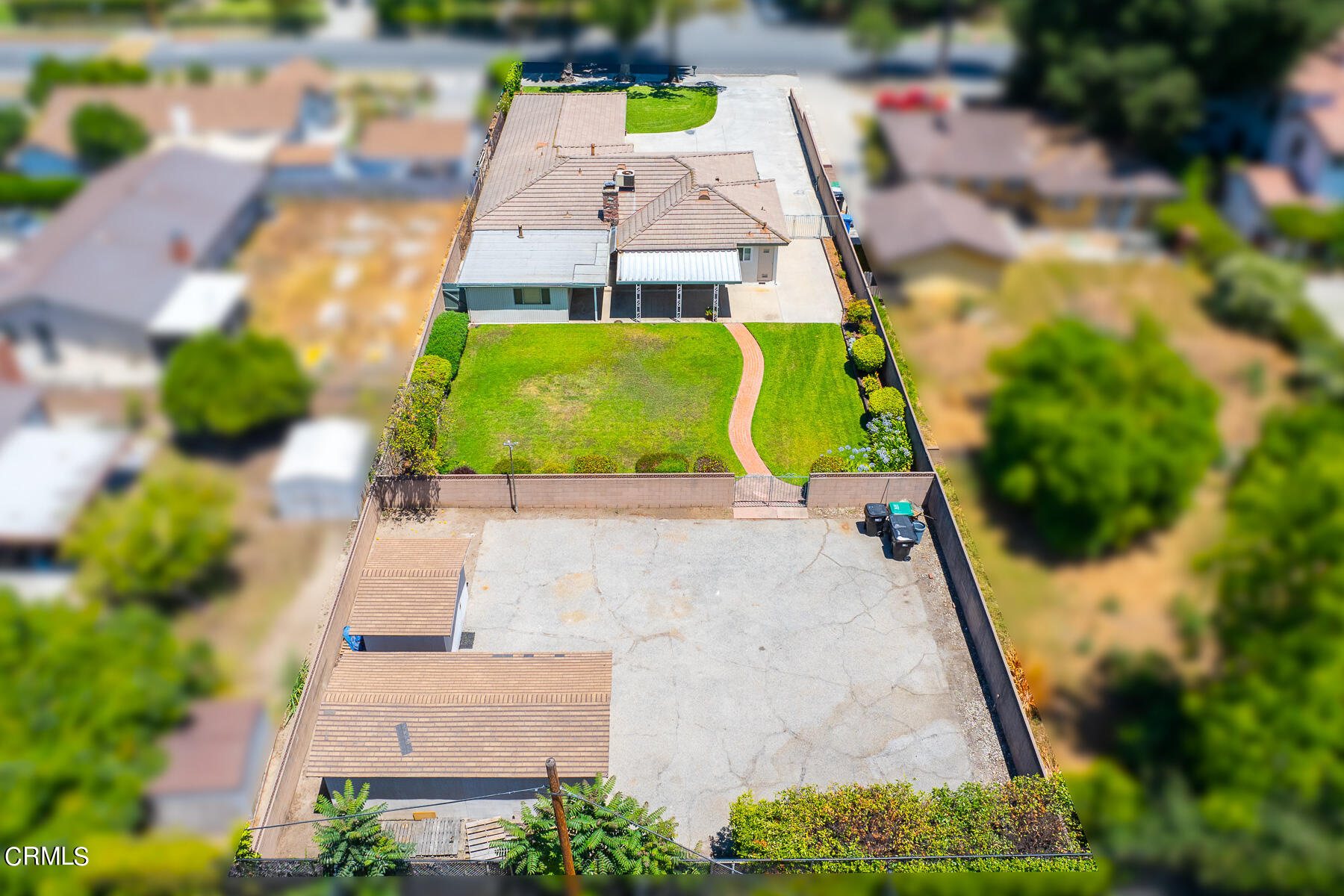 1321 South Eighth Avenue Arcadia, CA 91006 - Photo 42 of 47 an aerial view of a house with a yard