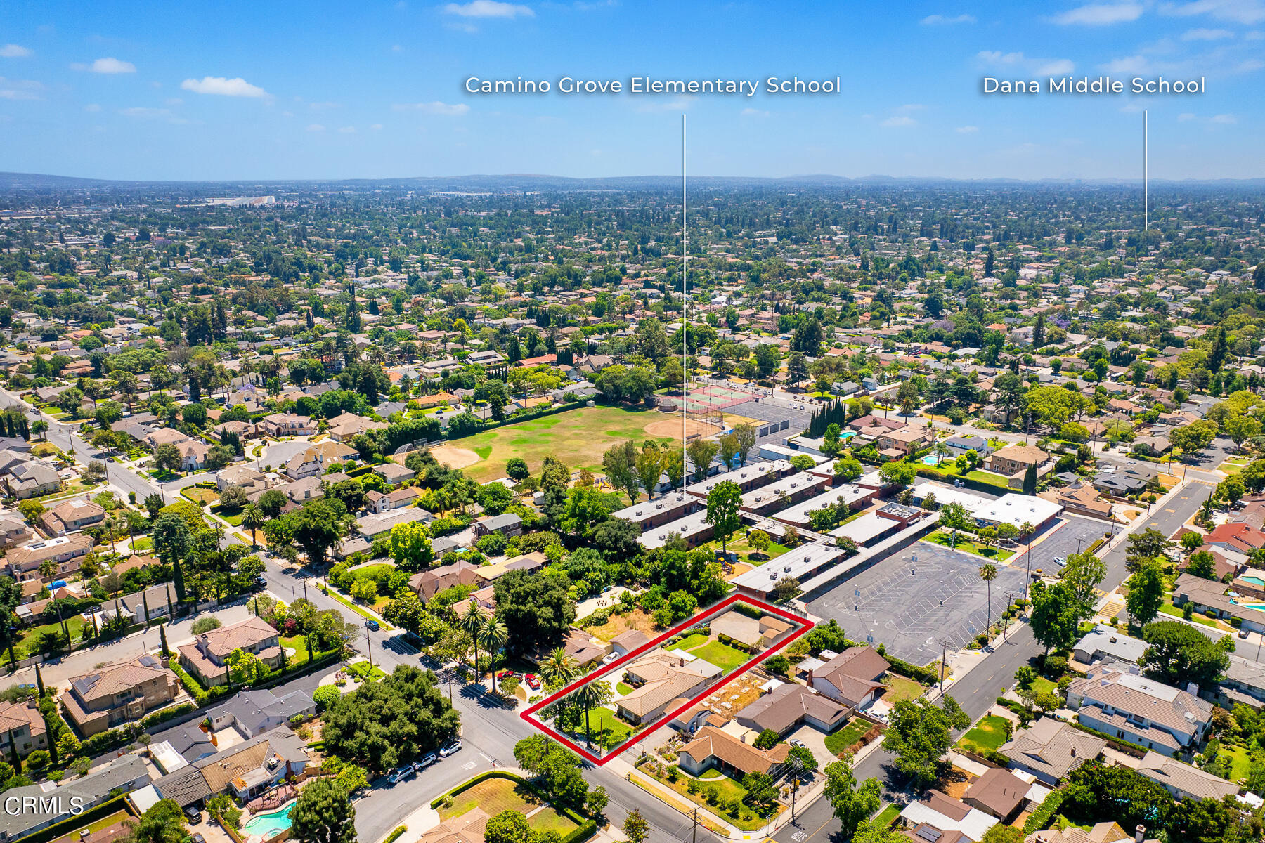 1321 South Eighth Avenue Arcadia, CA 91006 - Photo 45 of 47 an aerial view of residential houses with outdoor space and trees