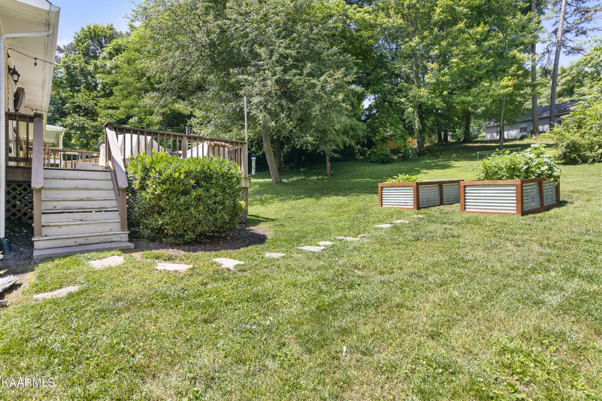 3909 Abercorn Road Knoxville, TN 37921 - Photo 14 of 18 a backyard of a house with lots of green space