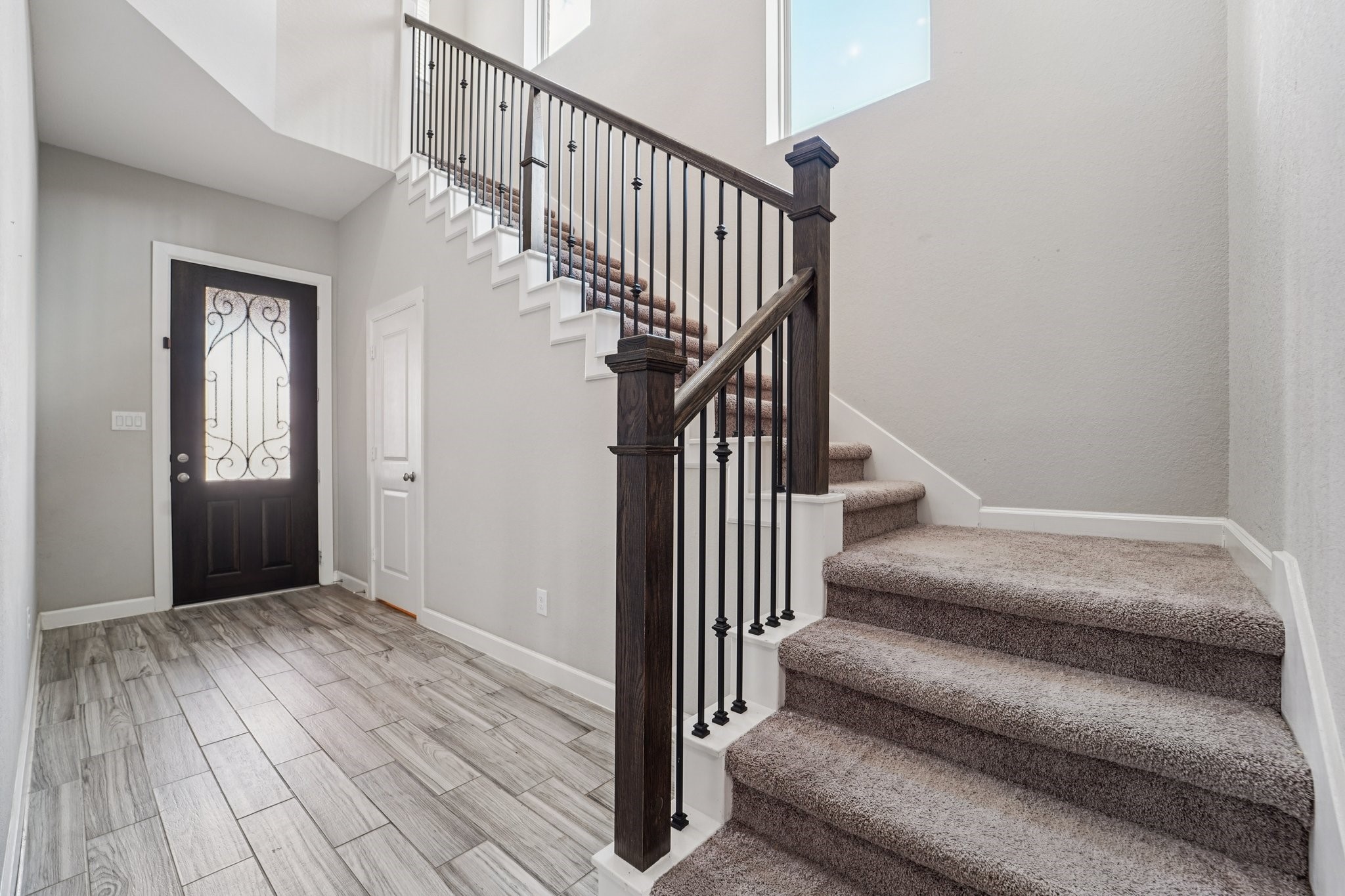 19751 Shinnery Ridge Court Cypress, TX 77433 - Photo 6 of 43 a view of entryway and hall with wooden floor