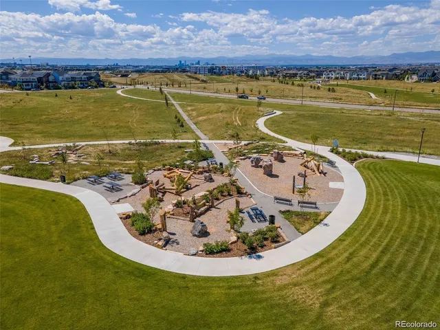 a view of a swimming pool with an ocean