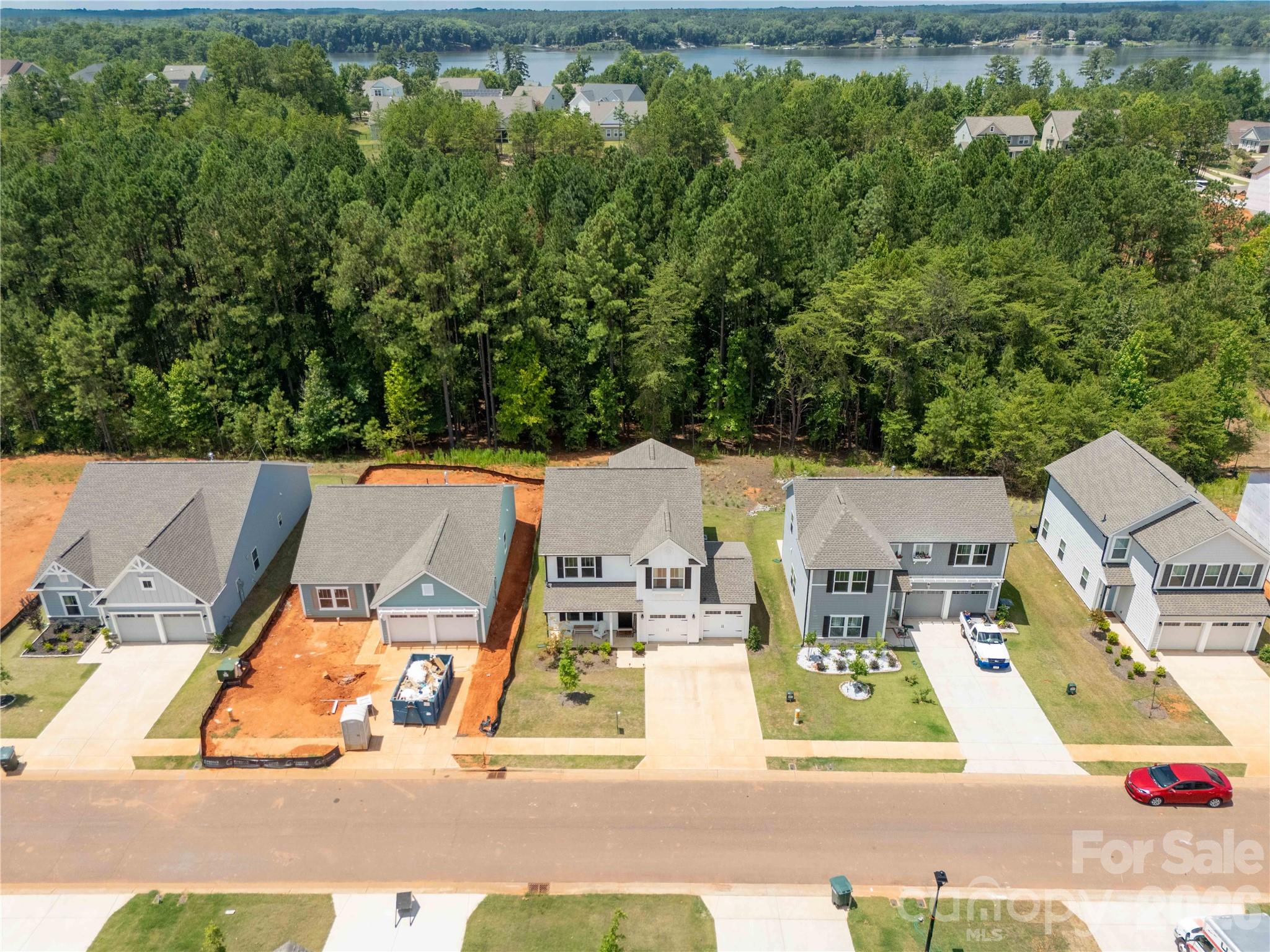 11117 Argosy Drive Lancaster, SC 29720 - Photo 34 of 37 an aerial view of residential houses with outdoor space and parking