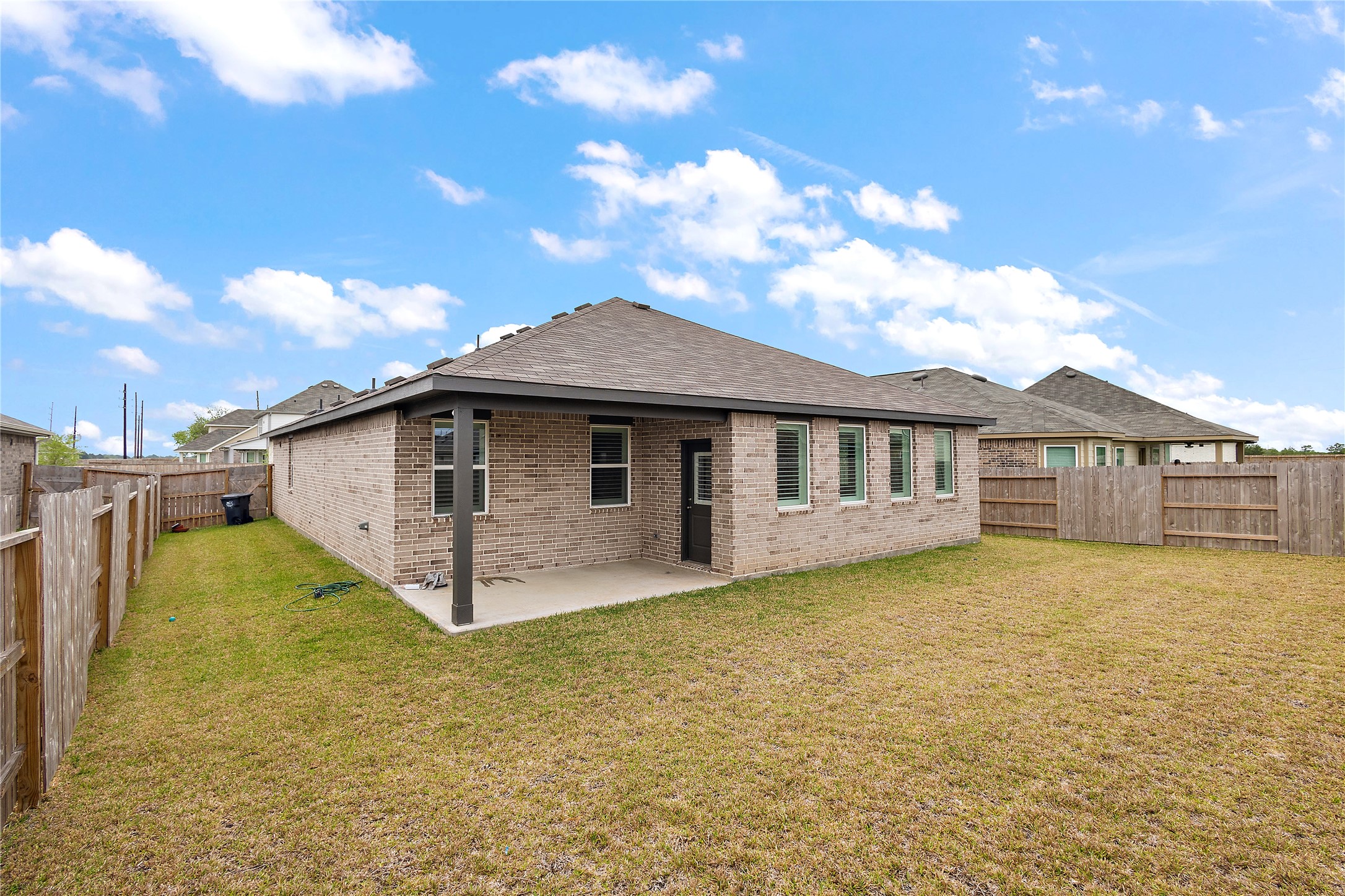 3414 Eden Vly Lane Rosenberg, TX 77471 - Photo 20 of 24 a view of a house with a yard