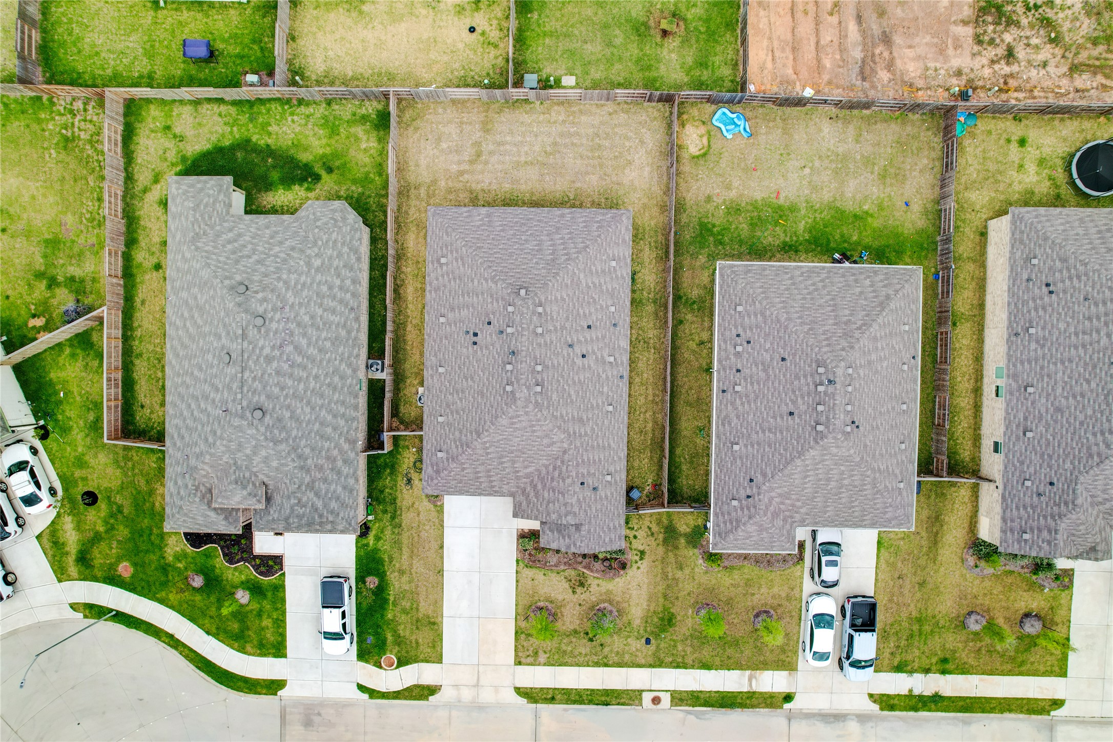 3414 Eden Vly Lane Rosenberg, TX 77471 - Photo 22 of 24 an aerial view of a house with a yard