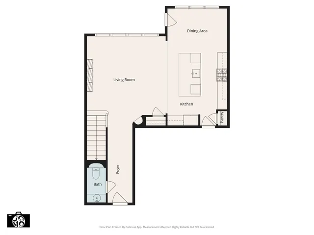 a picture of a bench in front of a white wall