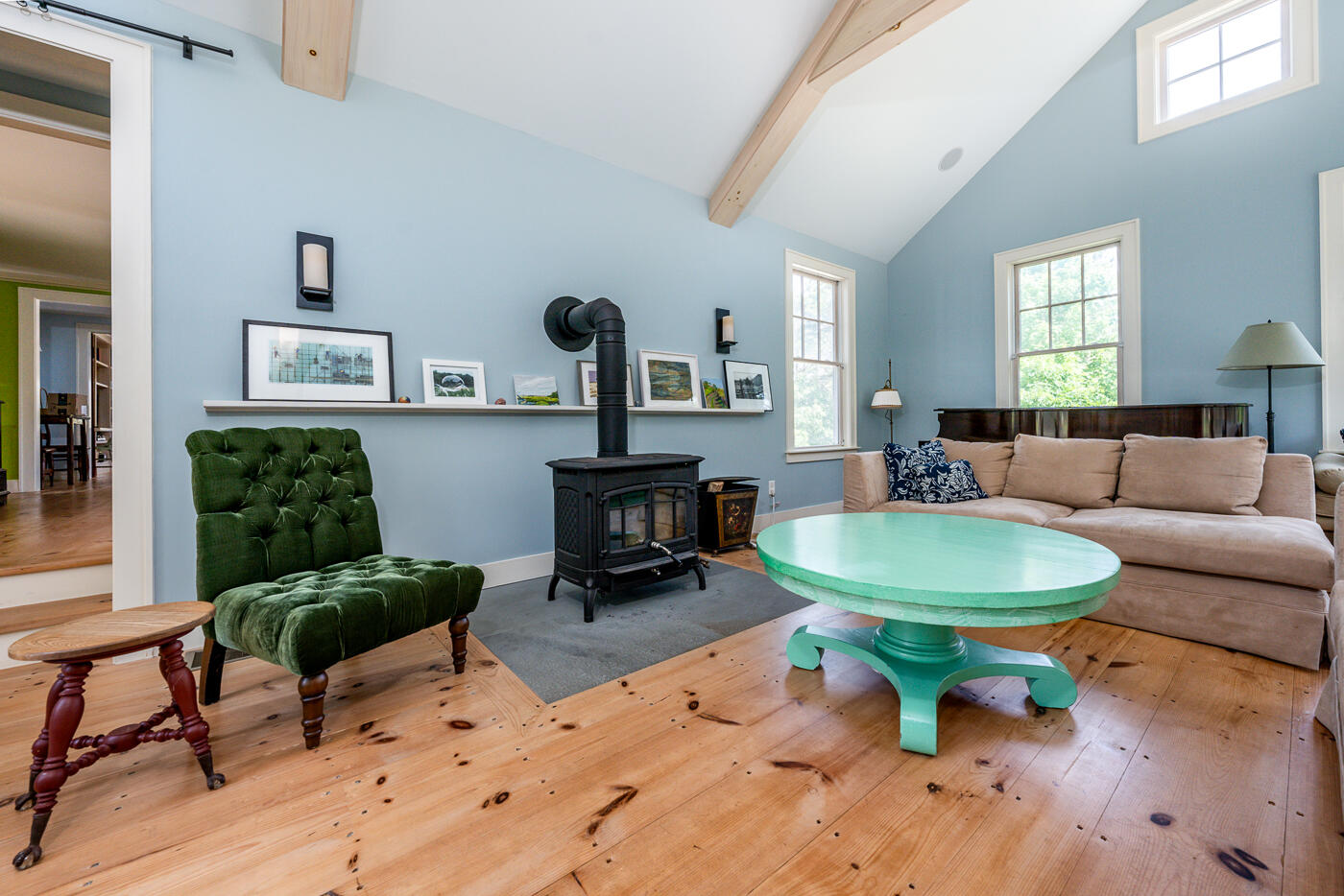 9 Towhee Lane Truro, MA 02666 - Photo 15 of 62 a living room with furniture and a table