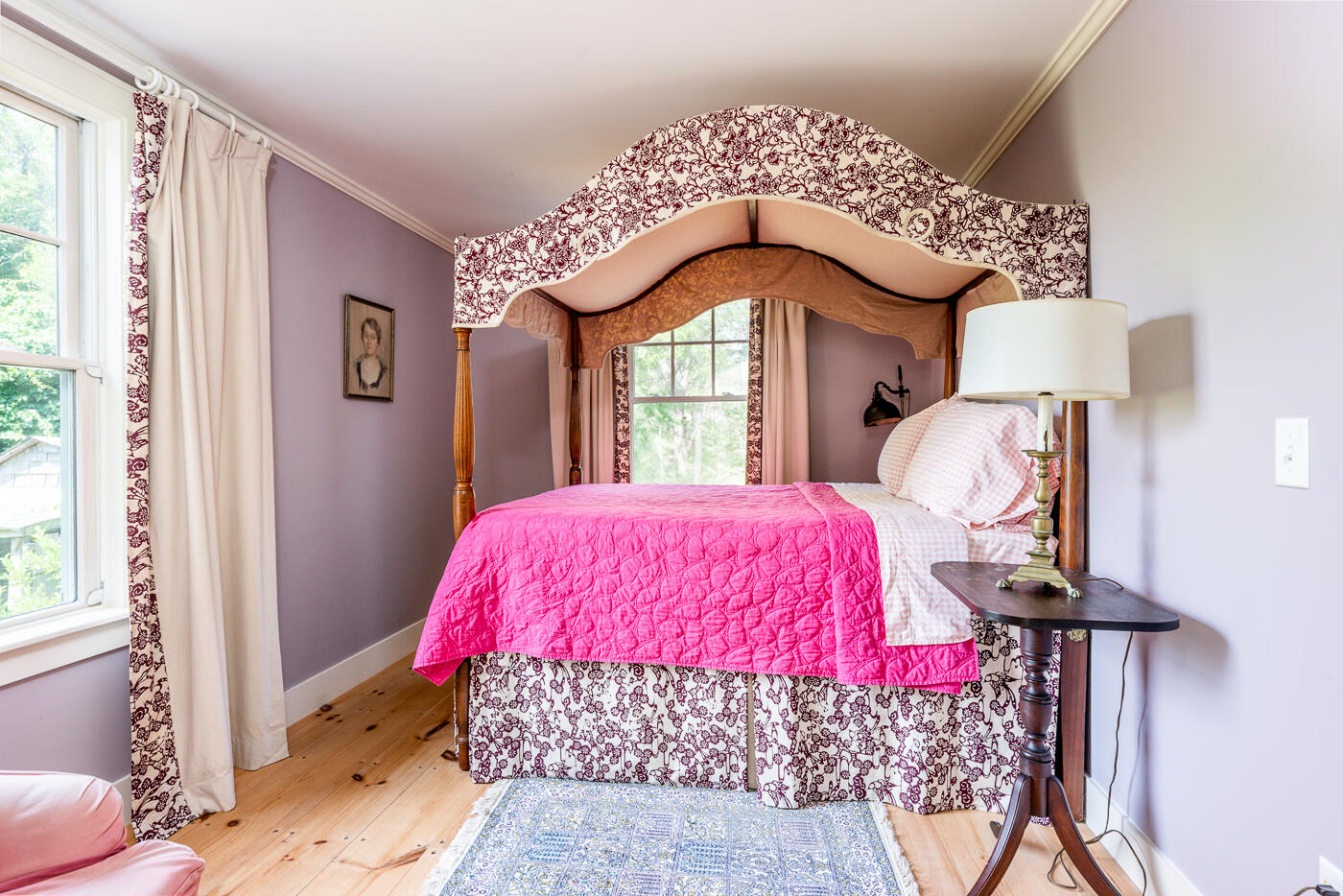 9 Towhee Lane Truro, MA 02666 - Photo 23 of 62 a bed room with a bed and a painting on the wall