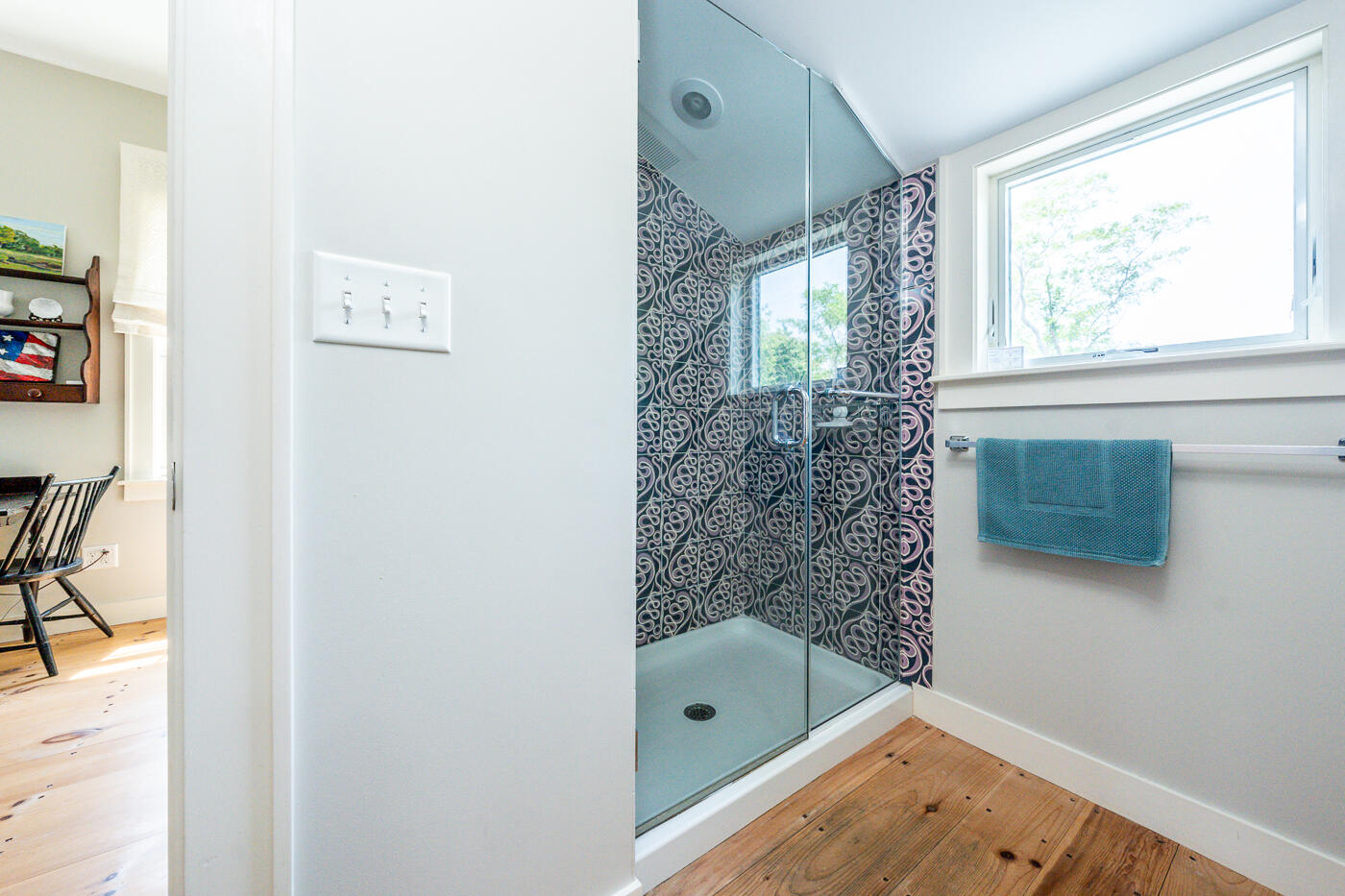 9 Towhee Lane Truro, MA 02666 - Photo 37 of 62 a bathroom with a tub shower and window