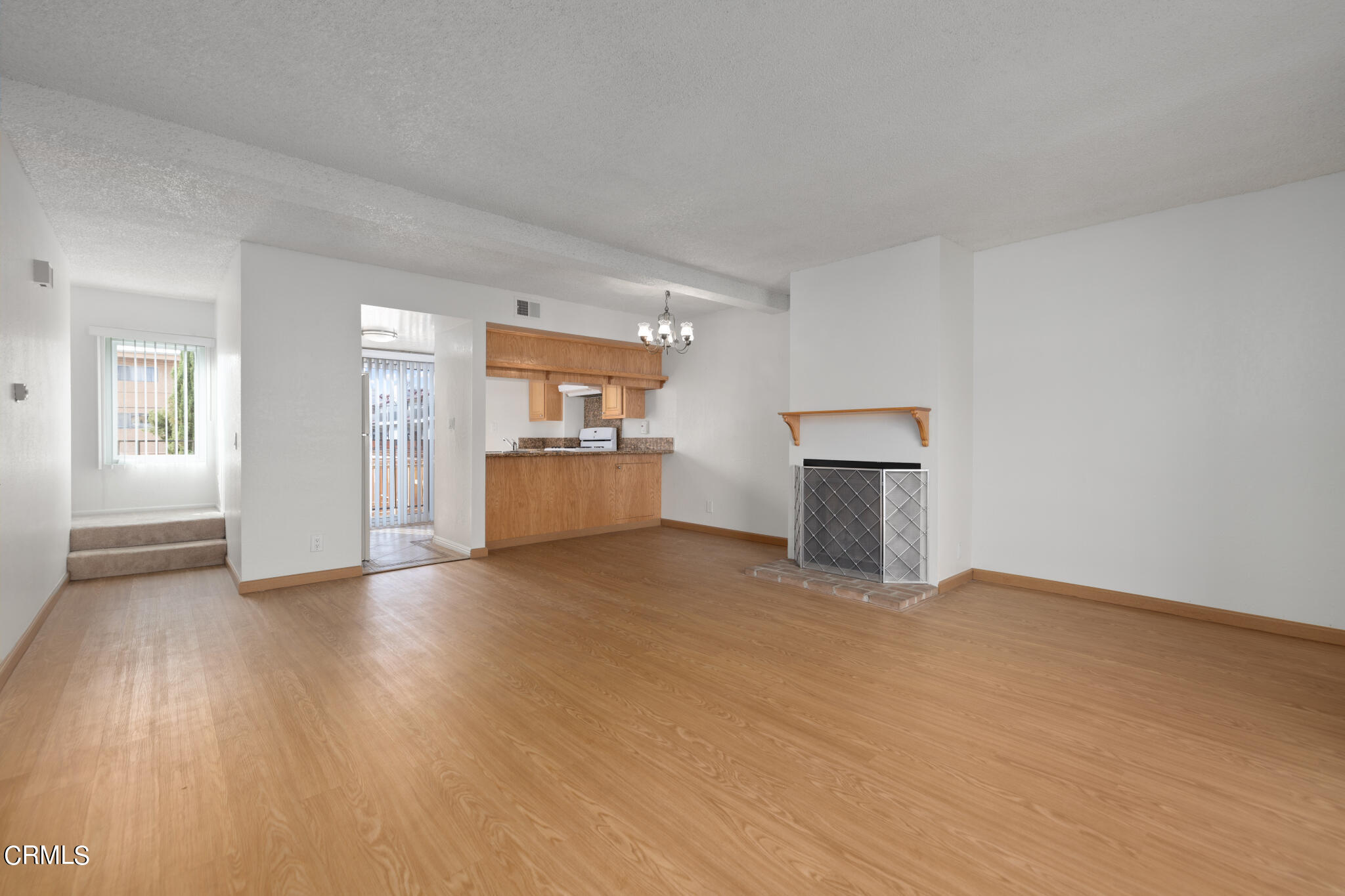 2429 Oswego Street, Unit B Pasadena, CA 91107 - Photo 5 of 25 a view of a balcony with wooden floor