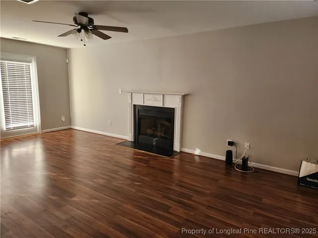 a view of gallery with windows