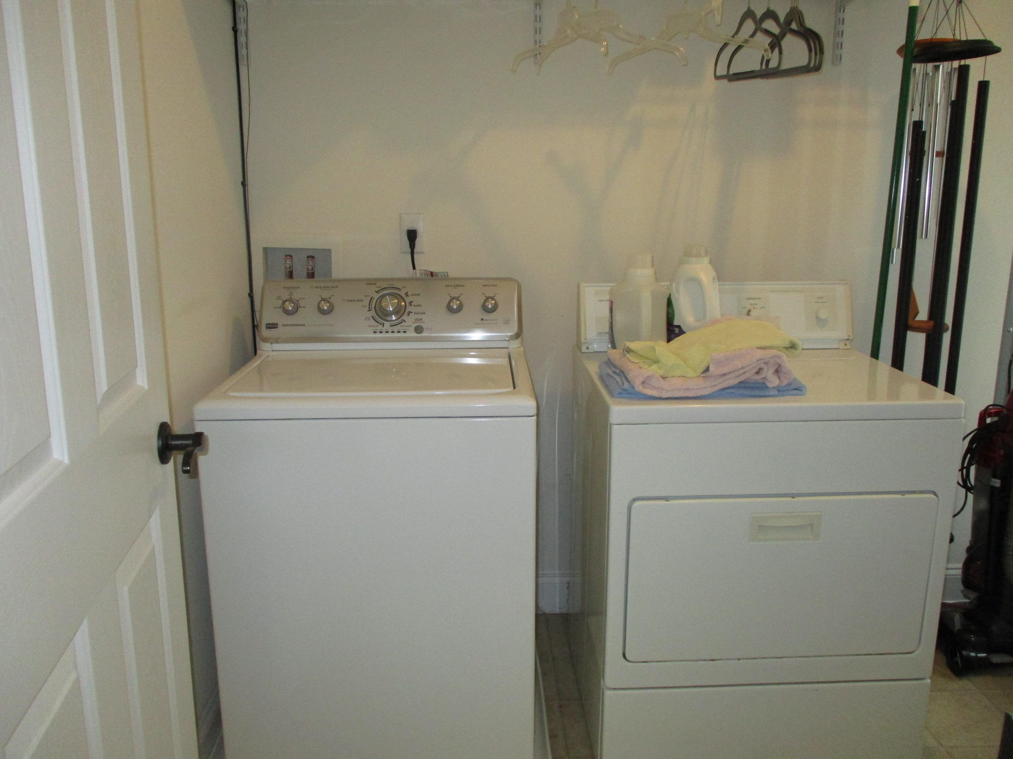 115 Marcom Drive Northwest Riner, VA 24149 - Photo 13 of 31 a utility room with dryer and washer