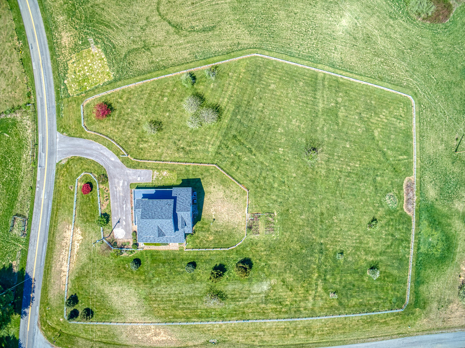 115 Marcom Drive Northwest Riner, VA 24149 - Photo 28 of 31 a bird view of a garden