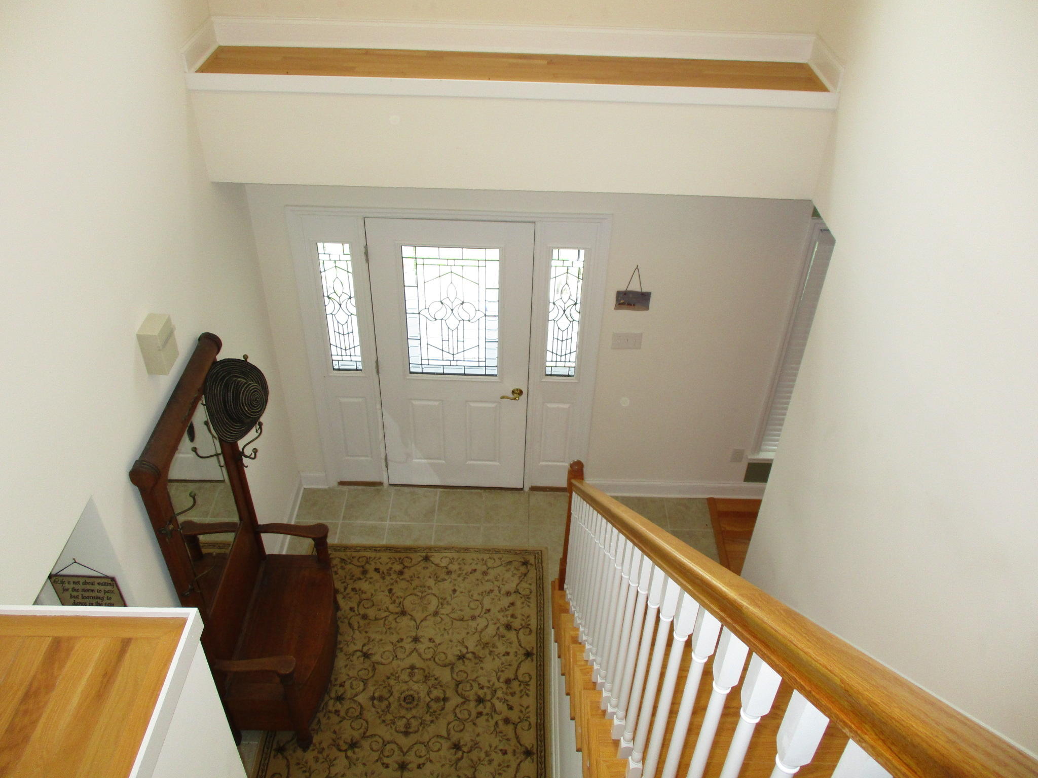115 Marcom Drive Northwest Riner, VA 24149 - Photo 4 of 31 a view of a hallway with furniture and stairs