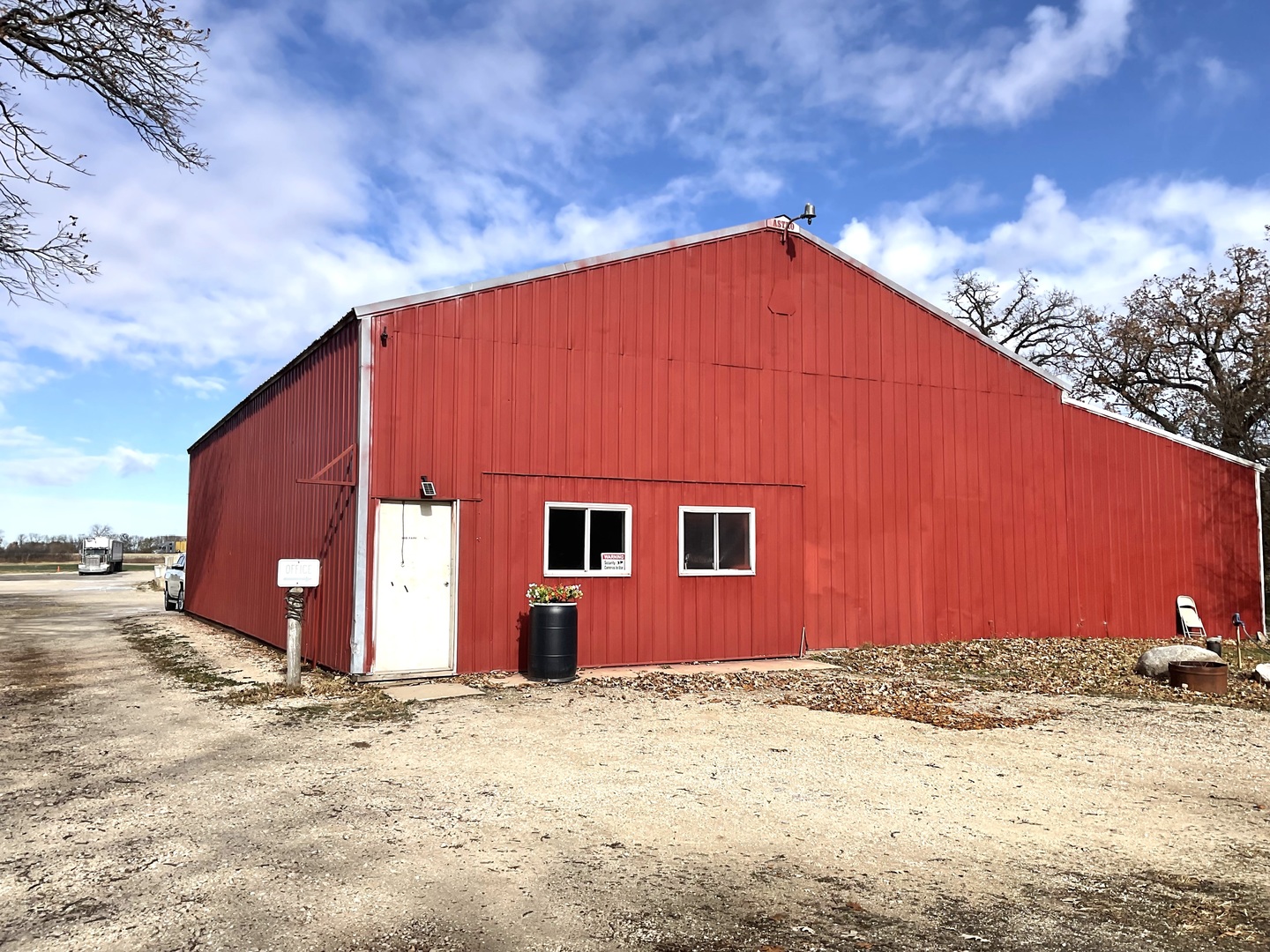 a backyard of a house with wooden fence