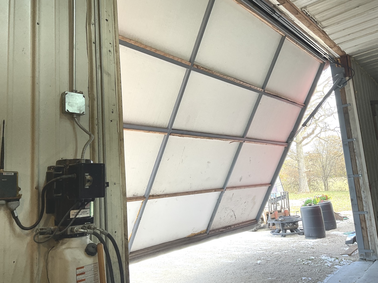 6010-6060 East Minooka Road Minooka, IL 60447 - Photo 22 of 24 a view of a room with wooden floor and windows