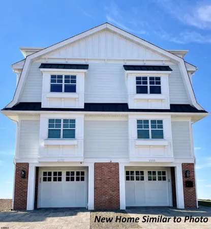 a view of front of house with windows