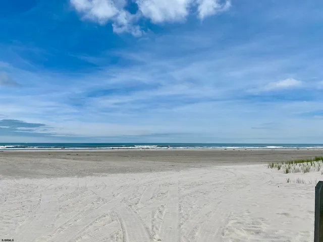 a view of an ocean beach