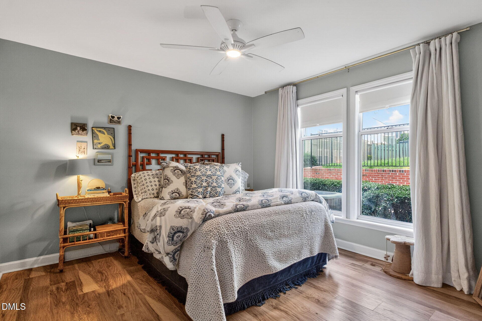 1111 Parkridge Lane, Unit 103 Raleigh, NC 27605 - Photo 16 of 24 a bedroom with a bed and a window