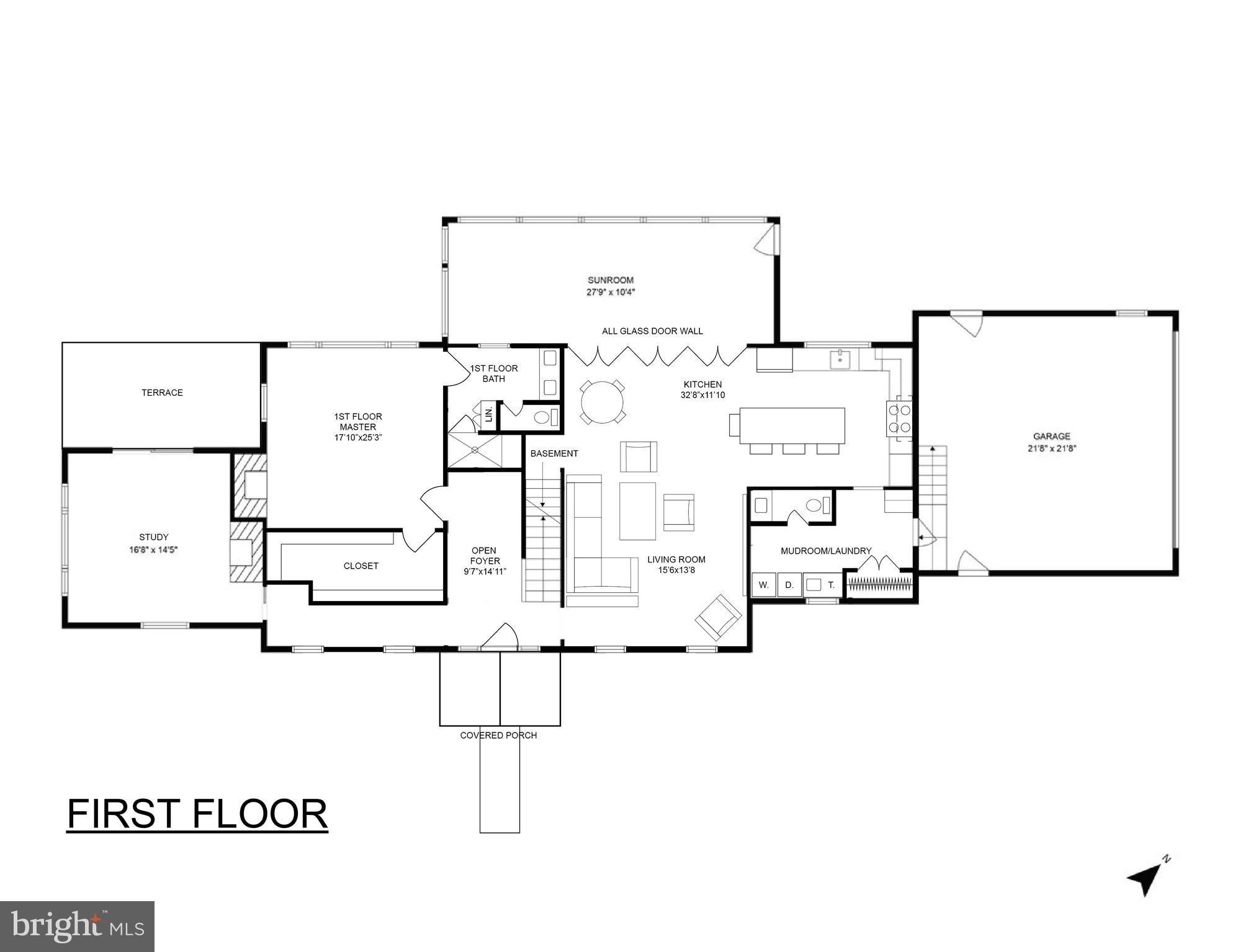 6535 Greenhill Road Lumberville, PA 18933 - Photo 3 of 49 Idea for floorplan. - First Floor Primary!