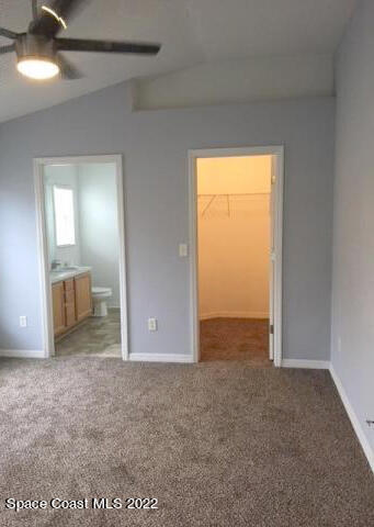 3312 Merrick Avenue Rockledge, FL 32955 - Photo 12 of 30 an empty room with closet and windows
