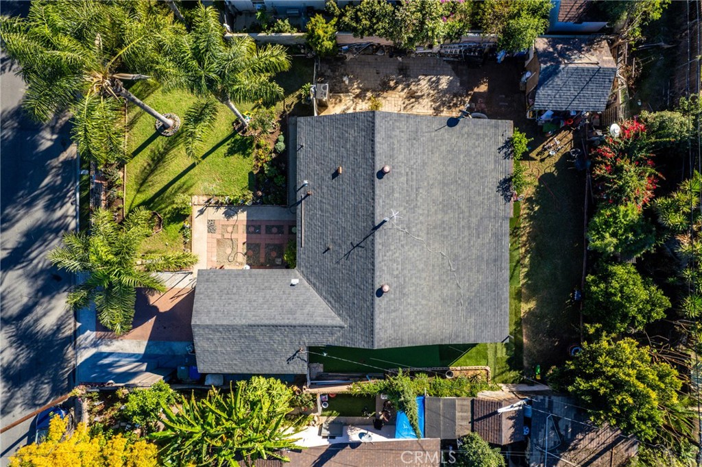 5300 Noble Street Riverside, CA 92503 - Photo 24 of 26 an aerial view of a house with a garden