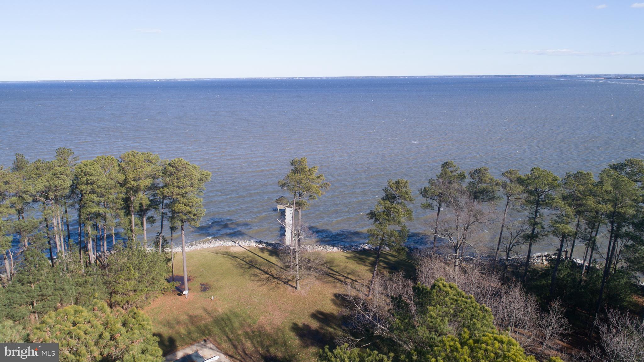 6041 Corners Wharf Road Cambridge, MD 21613 - Photo 50 of 51 aerial view across the Choptank River