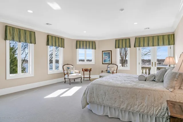 a room with furniture and a window