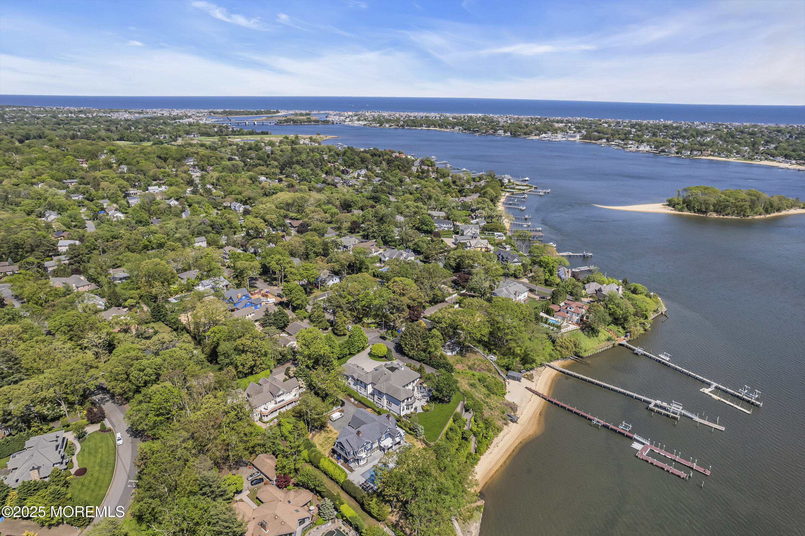 1015 Forrest Road Brielle, NJ 08730 - Photo 54 of 61 an aerial view of a houses with a yard