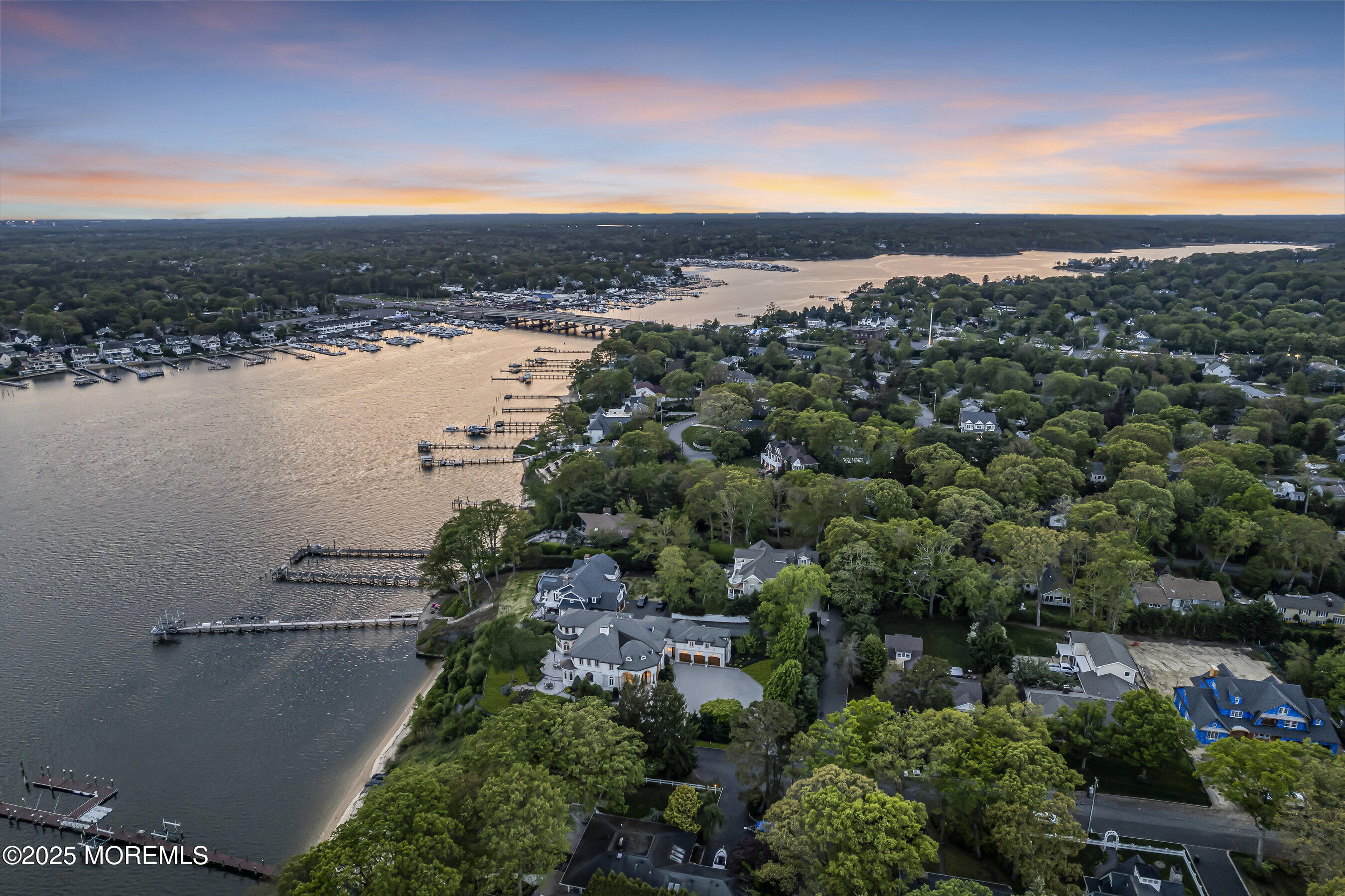 1015 Forrest Road Brielle, NJ 08730 - Photo 55 of 61 a view of a city and lake view