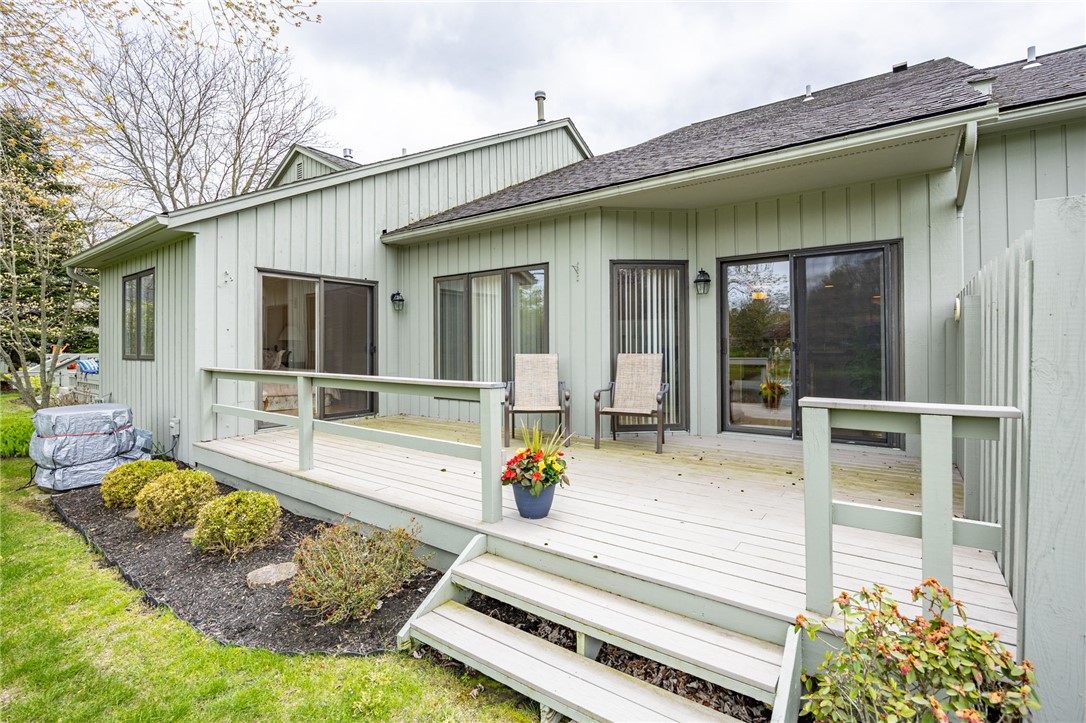 53 Waterview Circle Rochester, NY 14625 - Photo 33 of 41 Newer poly deck