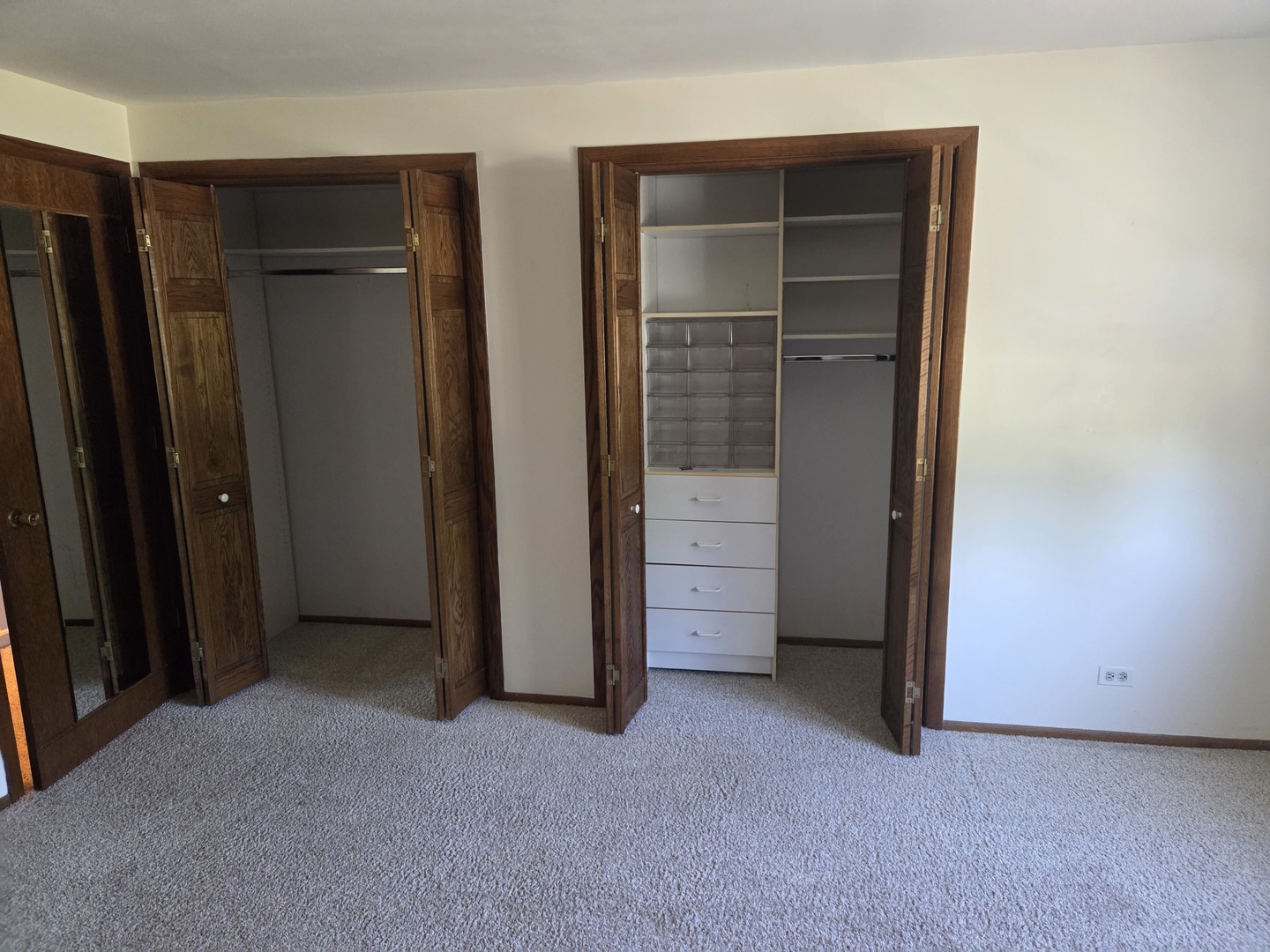 528 East Main Street Barrington, IL 60010 - Photo 10 of 18 an empty room with closet and wooden door