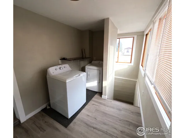 a backyard of a house