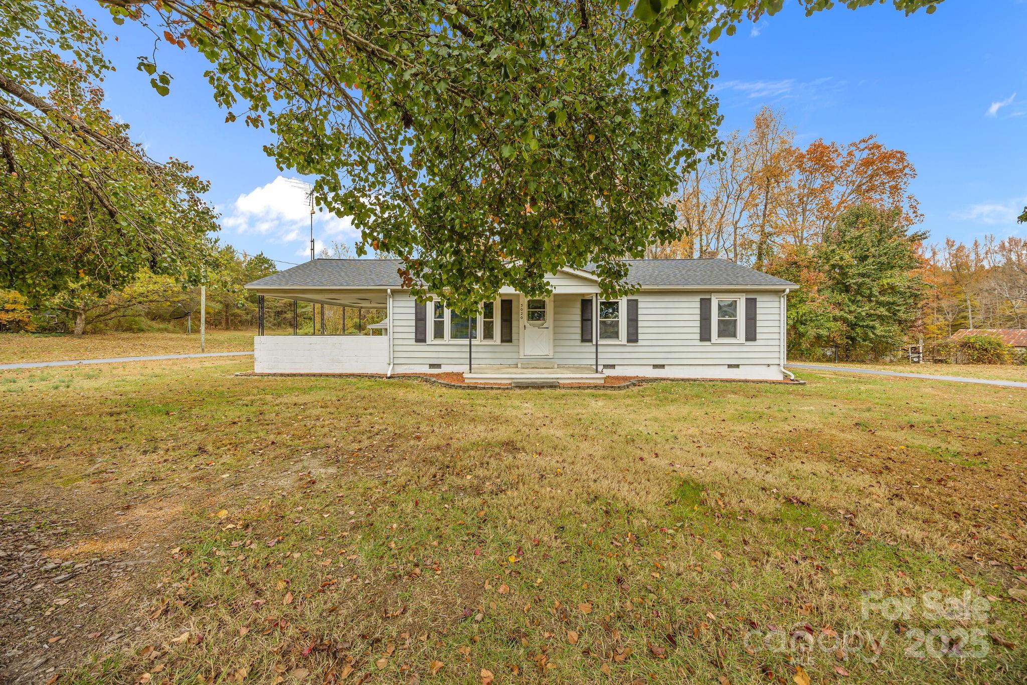 3020 Old Union Church Road Salisbury, NC 28146 - Photo 3 of 48 a front view of a house with a yard