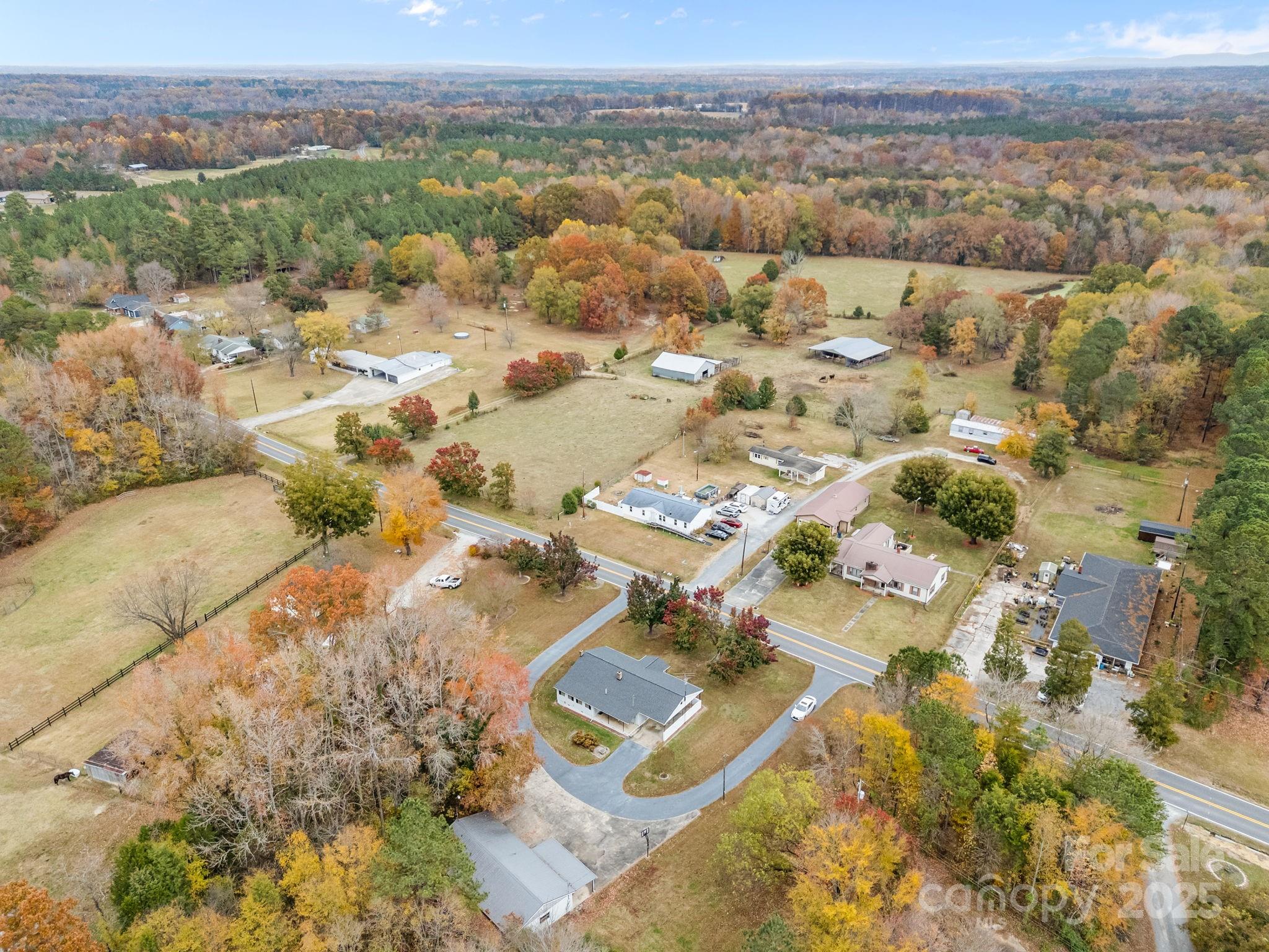 3020 Old Union Church Road Salisbury, NC 28146 - Photo 47 of 48 an aerial view of residential house with outdoor space