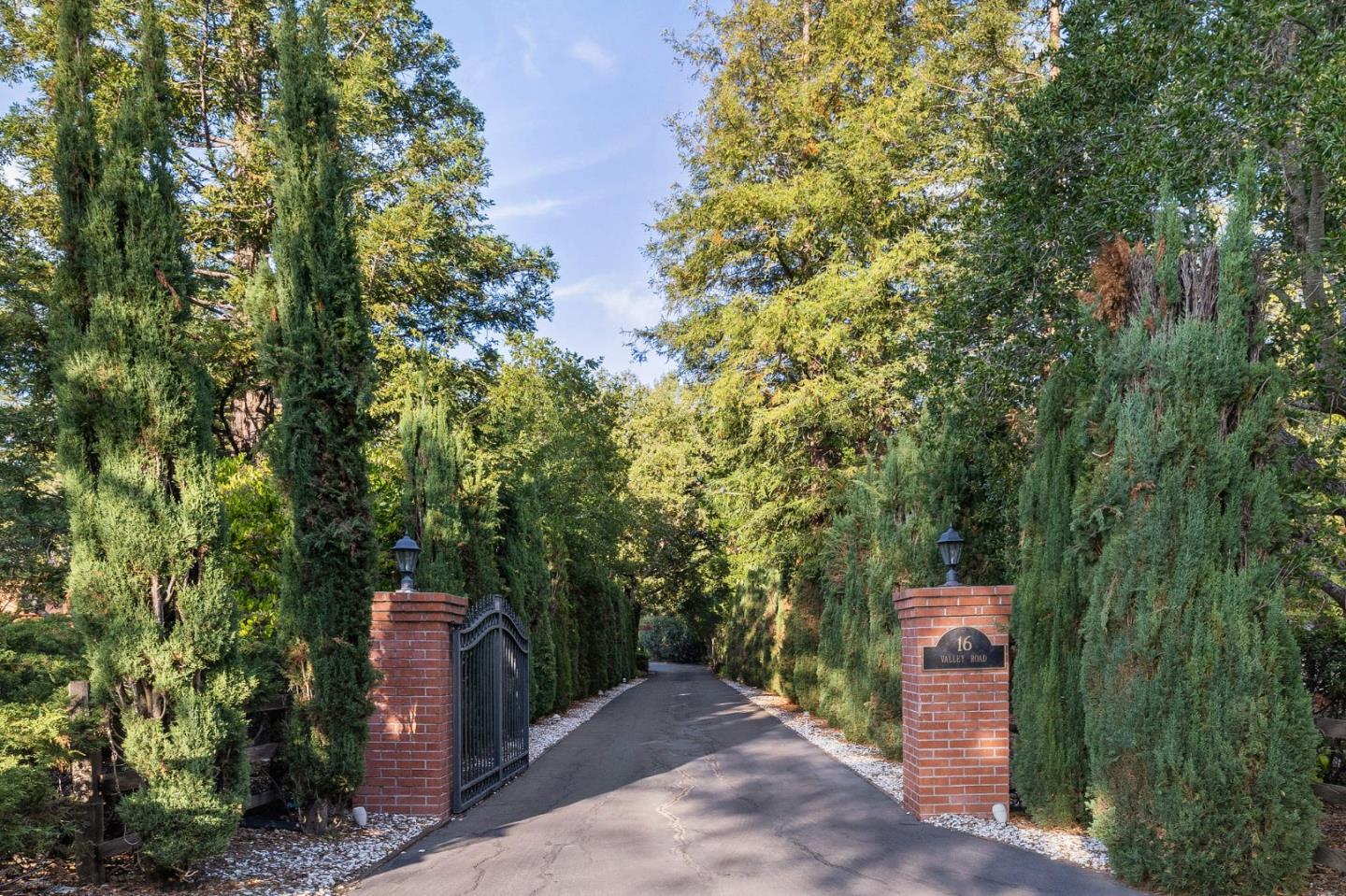 16 Valley Road Atherton, CA 94027 - Photo 2 of 100 a view of a outdoor space