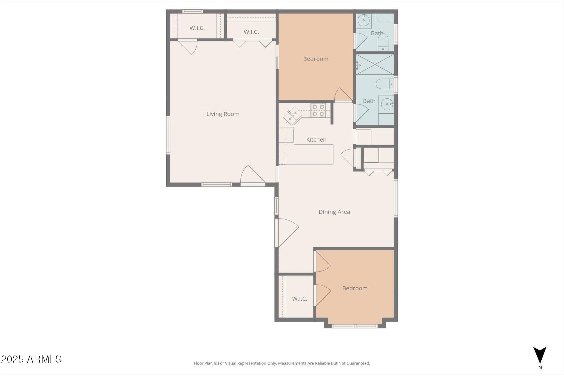 5735 East McDowell Road, Unit 243 Mesa, AZ 85215 - Photo 42 of 42 a picture of a room with a white wall and white refrigerator