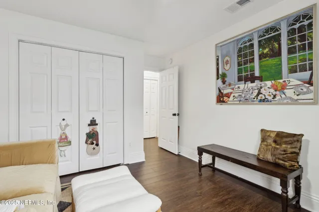 a view of outdoor space with deck and yard