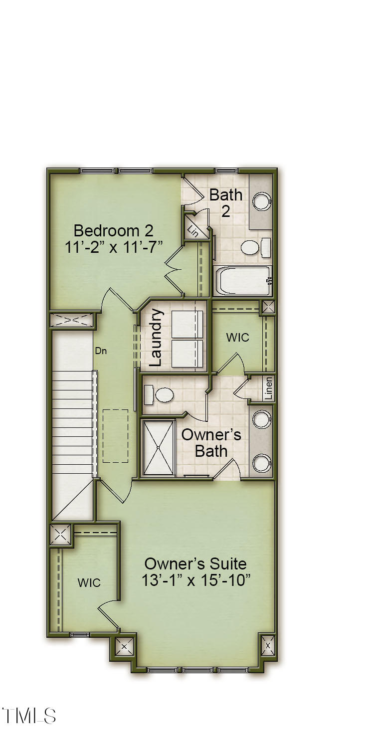 1144 Cottonsprings Drive Wendell, NC 27591 - Photo 5 of 47 Lincoln 20' 3rd Floor Base
