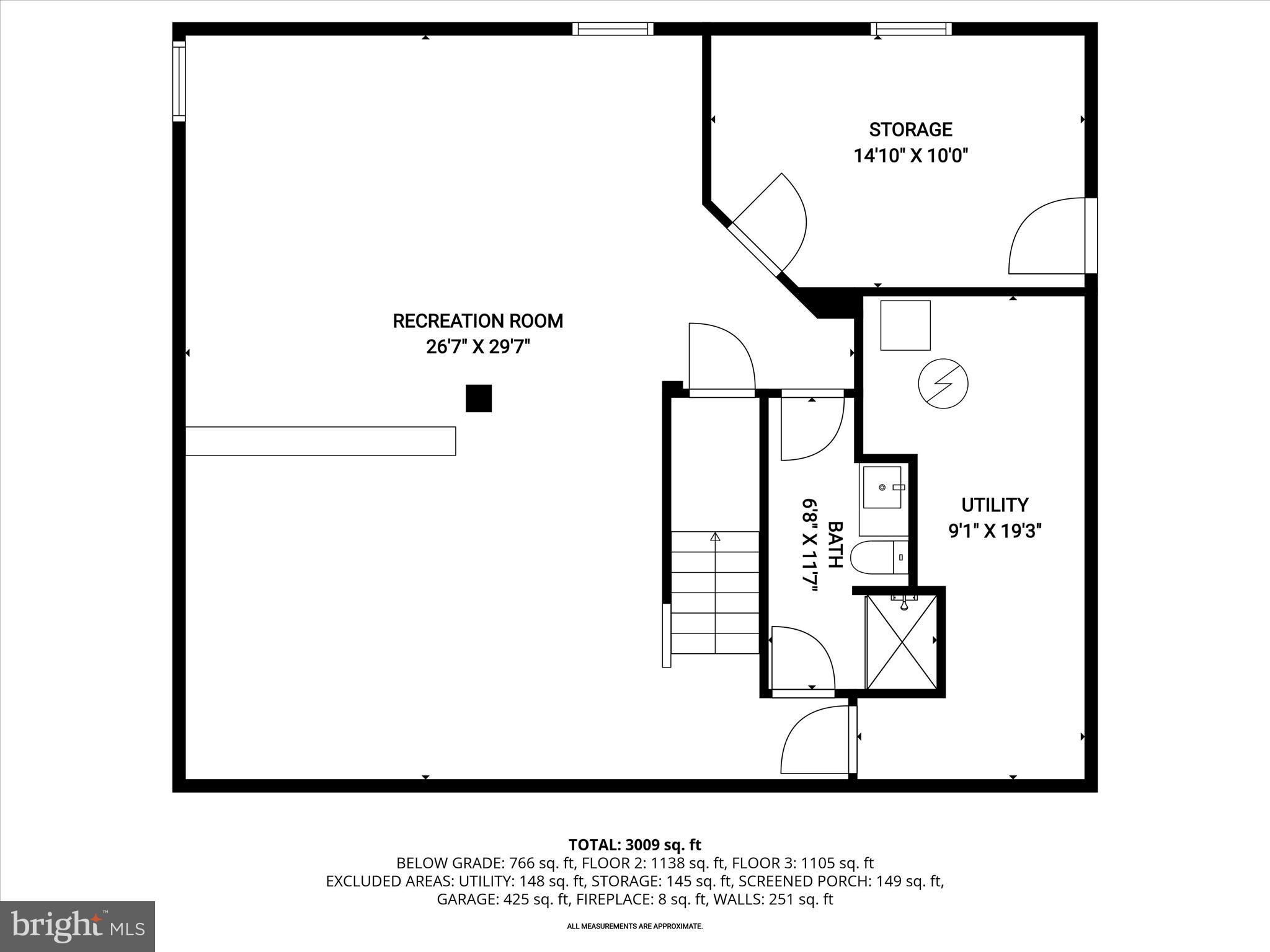 7501 Hillmeade Road Bowie, MD 20720 - Photo 51 of 55 1st_floor_7501_hillmeade_road_bowie_with_dim