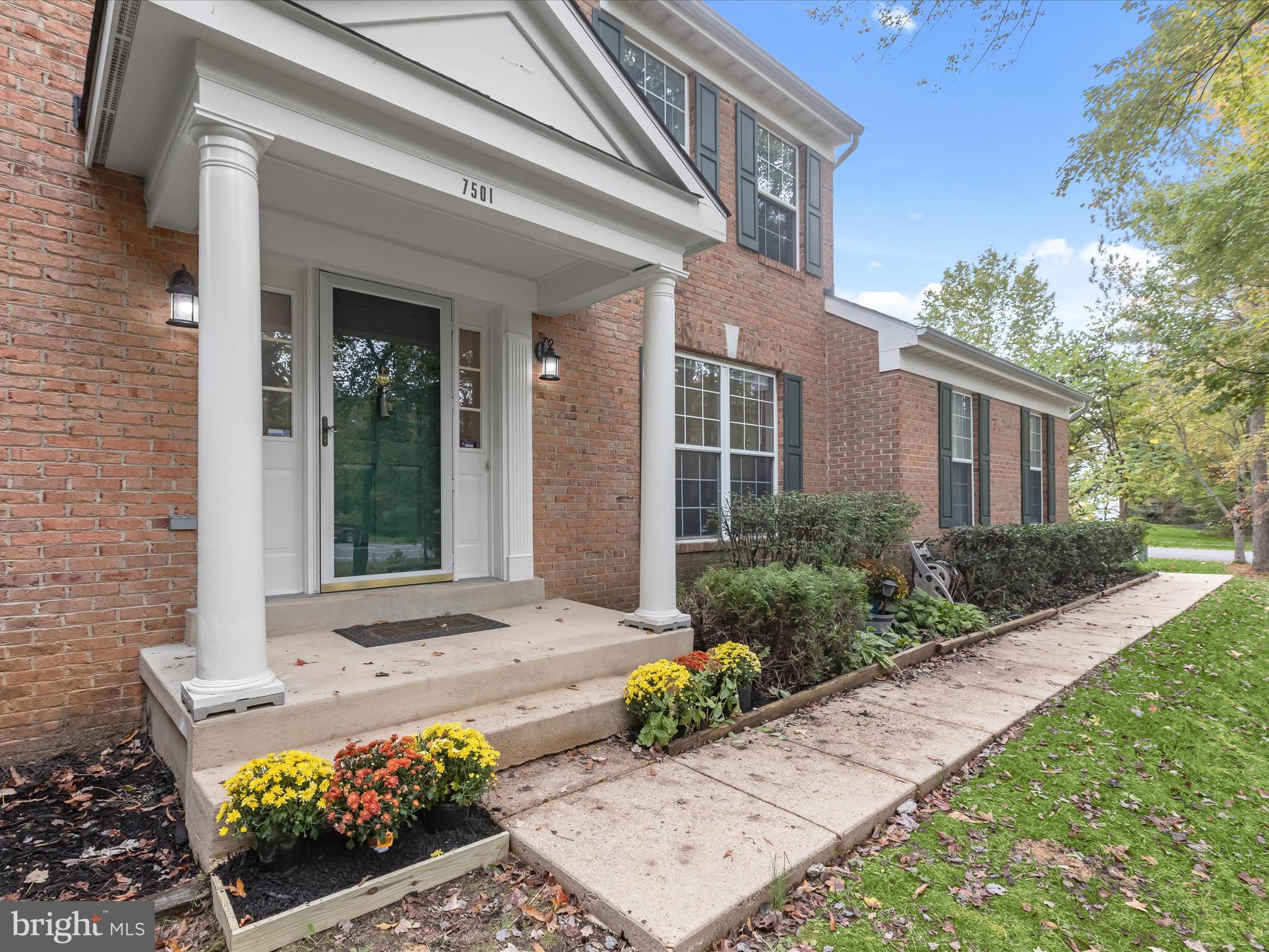 7501 Hillmeade Road Bowie, MD 20720 - Photo 7 of 55 Brick front & covered entrance