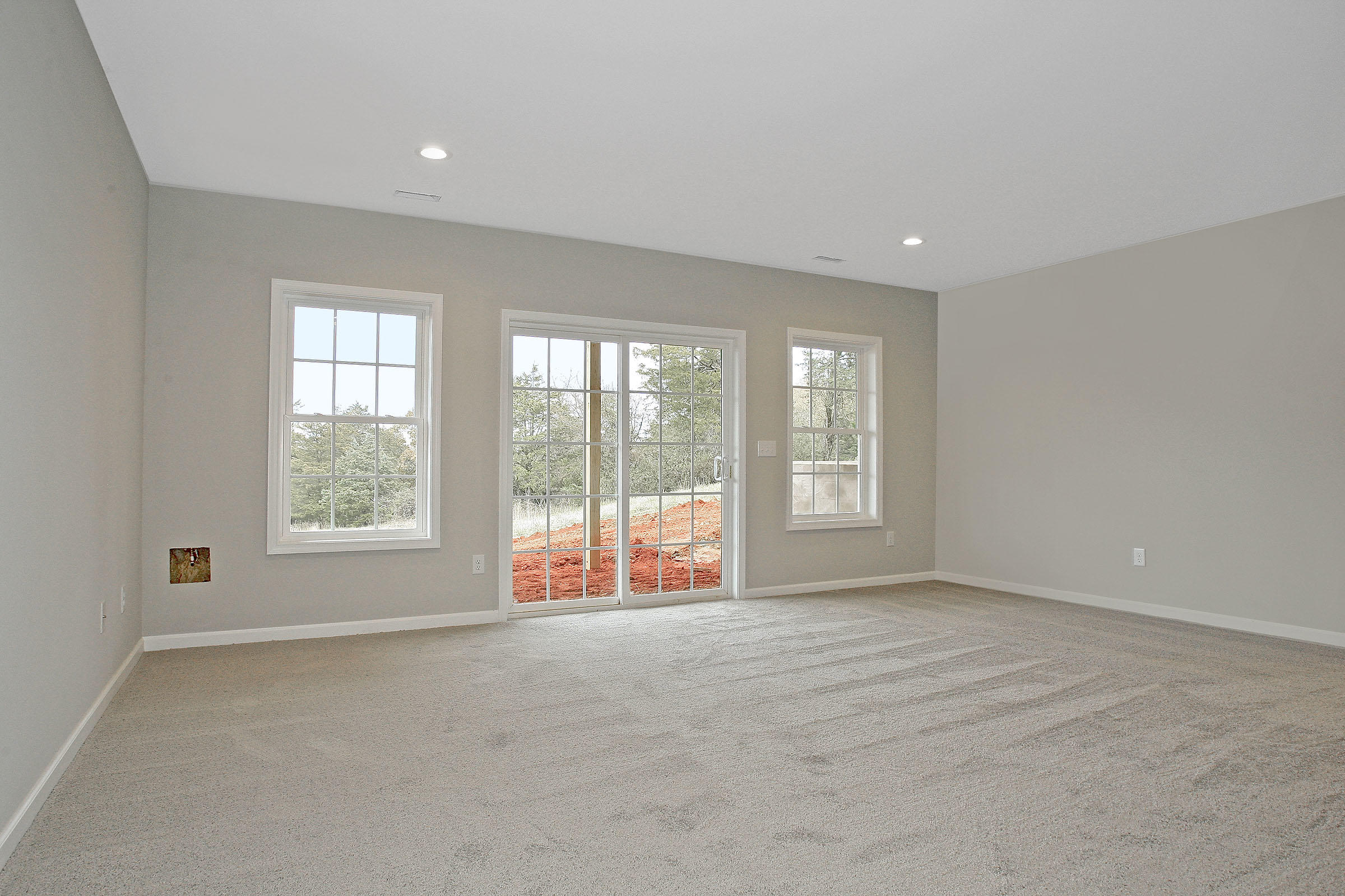 1587 Link Road Bedford, VA 24523 - Photo 38 of 50 Future concrete patio area