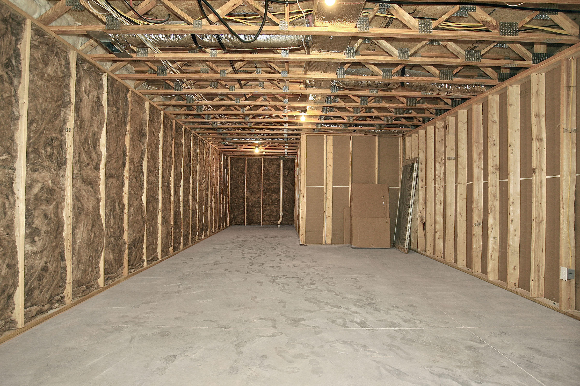 1587 Link Road Bedford, VA 24523 - Photo 43 of 50 unfinished area in lower level