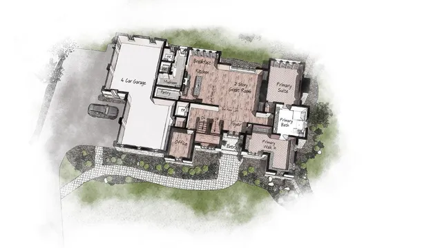 a view of water heater room