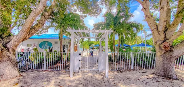 a view of a wrought iron fence
