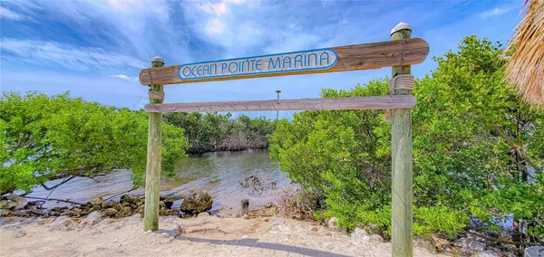 a view of a street with a sign on it
