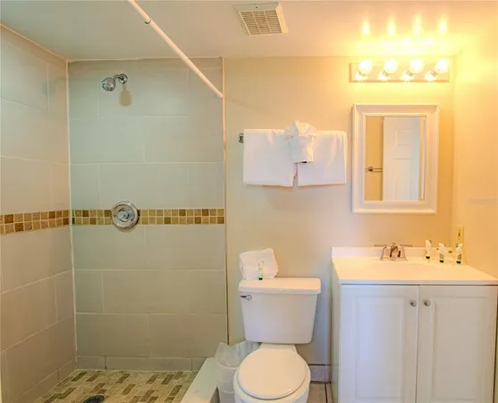 a bathroom with a sink a mirror and a toilet