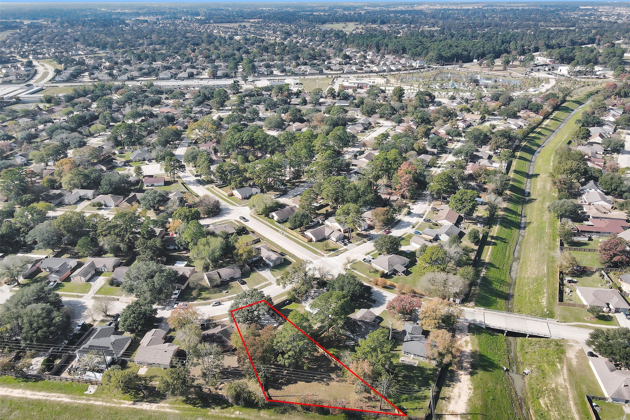 21030 Rivershadows Lane Spring, TX 77388 - Photo 37 of 38 an aerial view of residential houses with outdoor space