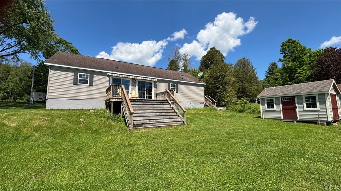 5895 Geer Road Lebanon, NY 13346 - Photo 25 of 32 Front lawn very level sweep from road to lake!
