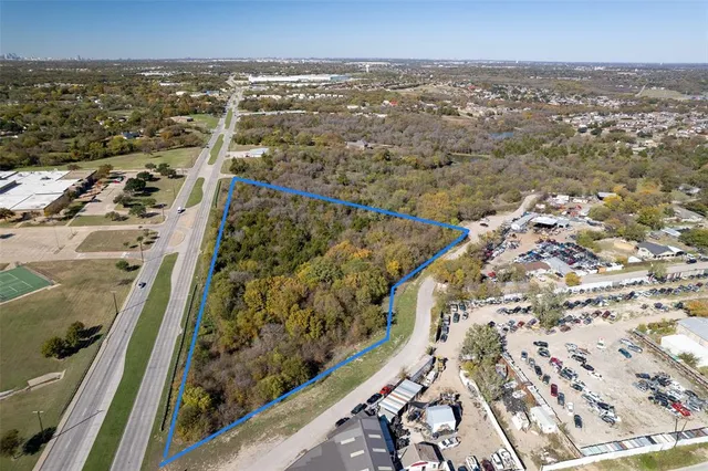 a view of outdoor space and city view